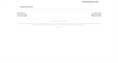 Desktop Screenshot of musicproducts.com